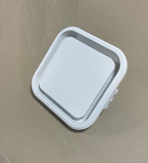 Диффузор под покраску скрытого монтажа SECRET SOFT FRAME 125/150 с приточно-вытяжным вентилятором